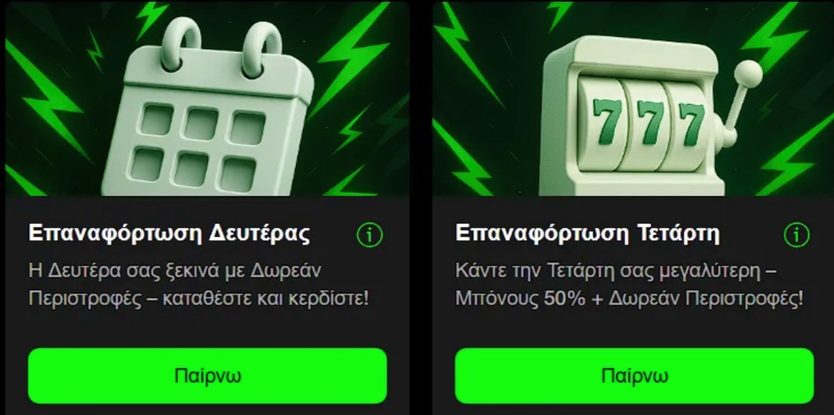 Μπόνους & Προσφορές στο Blitz Casino